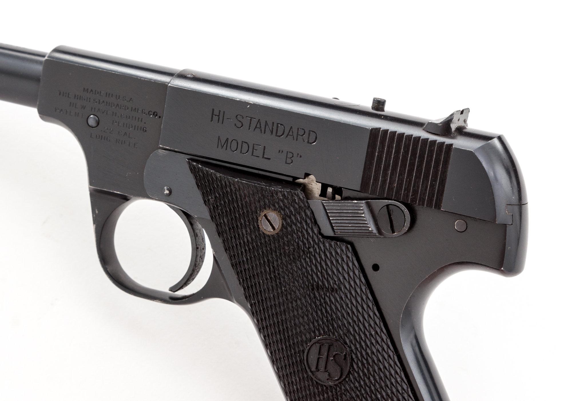 U.S. Prop. mkd Hi-Standard Model B Sporting Pistol