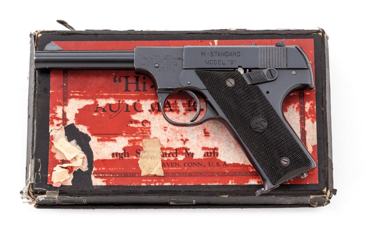 U.S. Prop. mkd Hi-Standard Model B Sporting Pistol