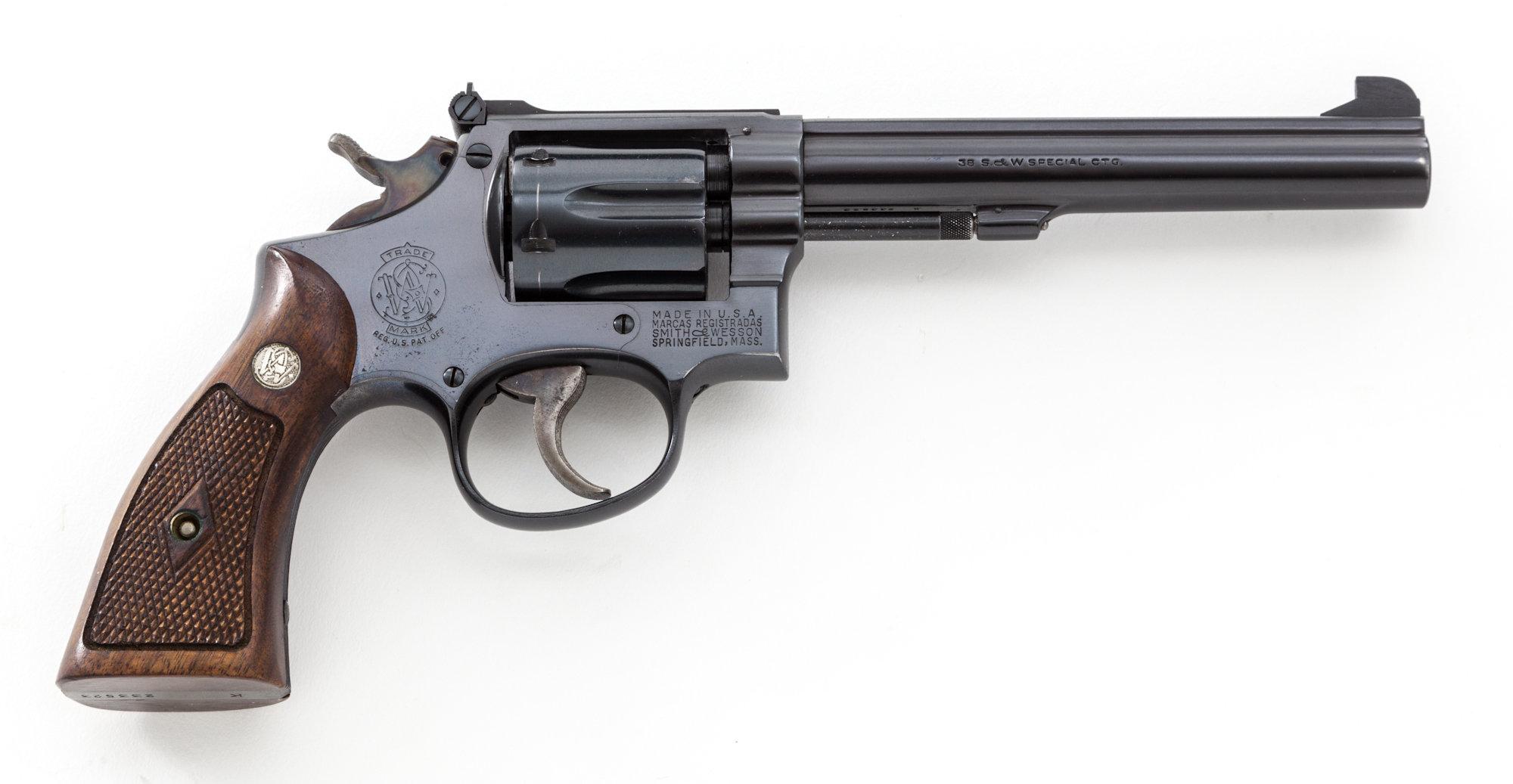 S&W K-38 Target Masterpiece DA Revolver