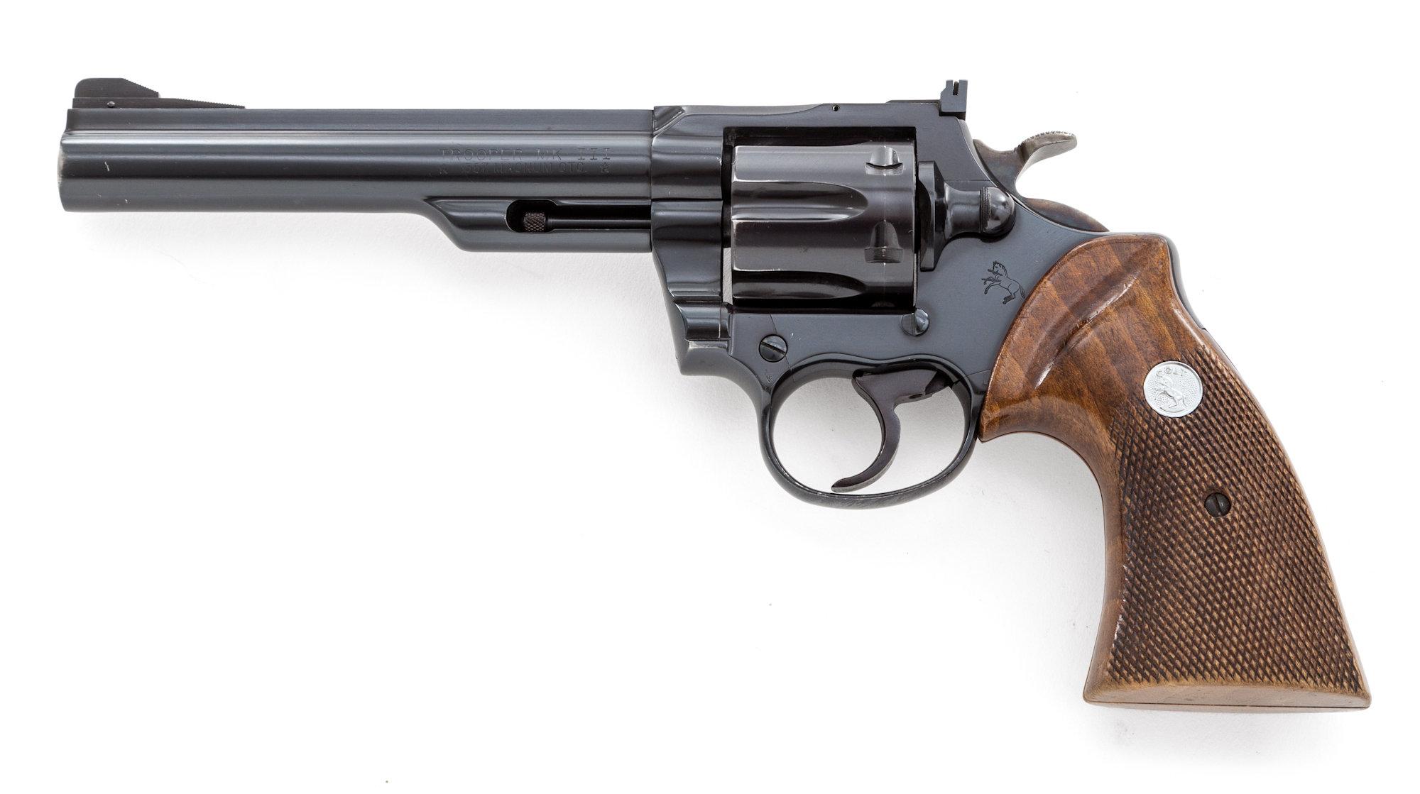 Colt Trooper MK III Double Action Revolver