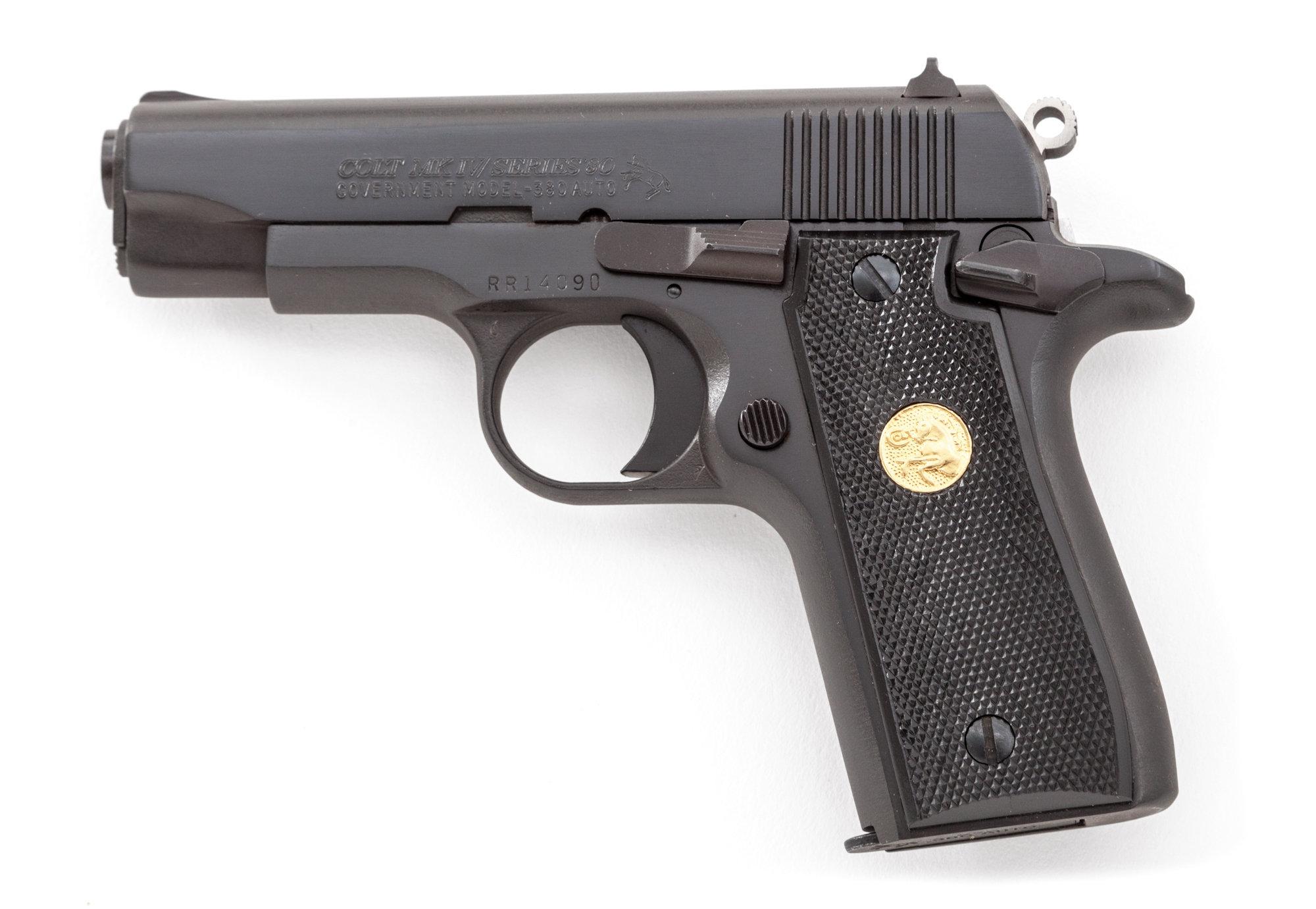 Colt MK IV Series 80 Gov't Model SA Pistol