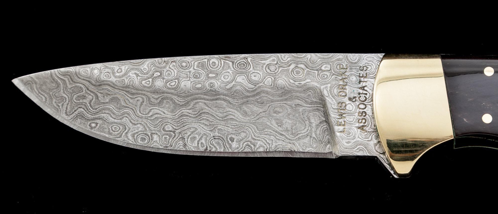 Lewis Drake & Assoc. Fixed Blade Knife