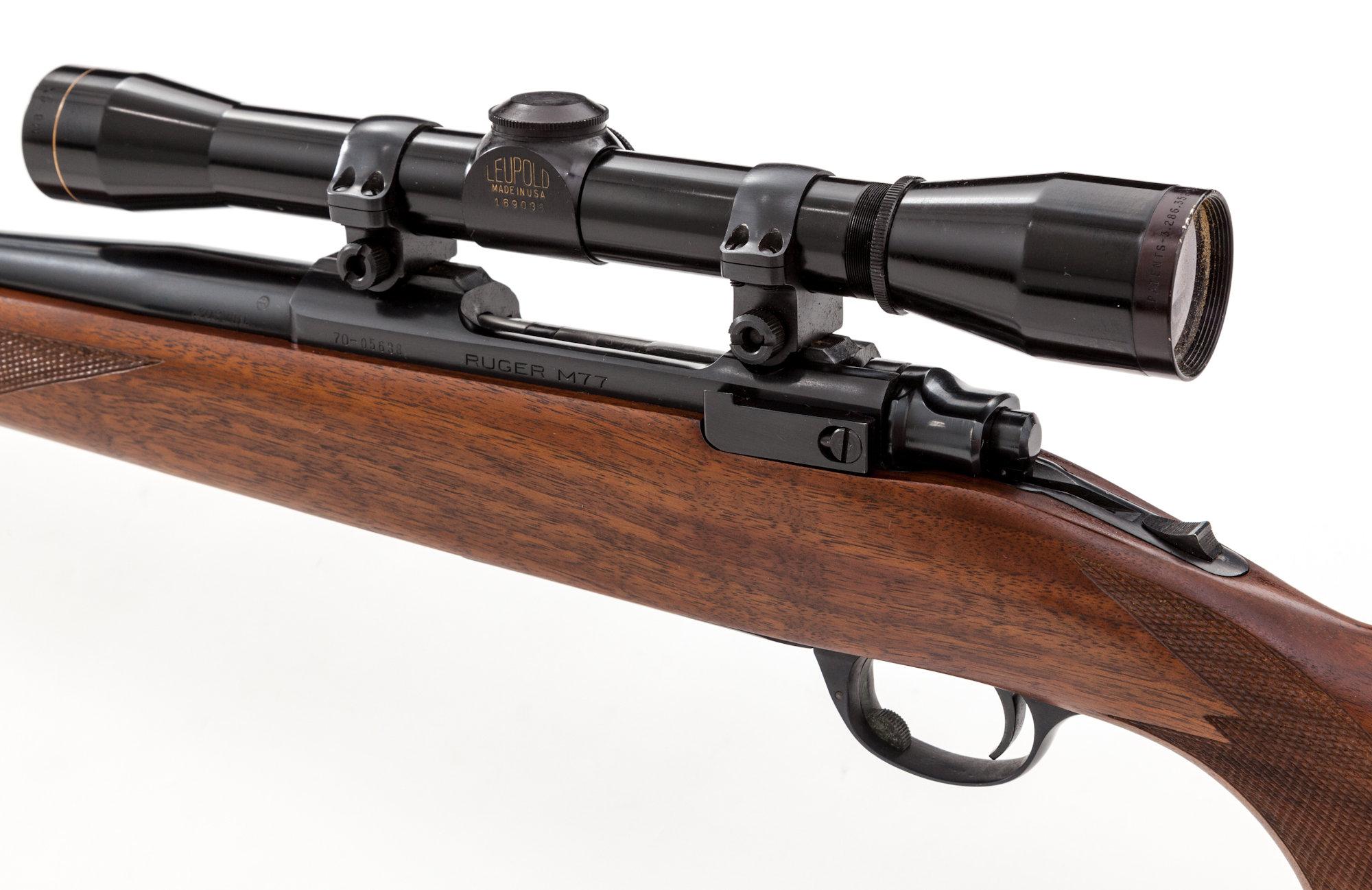 Early Ruger M77 Bolt Action Rifle