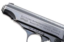 West German Walther PP Semi-Auto Pistol