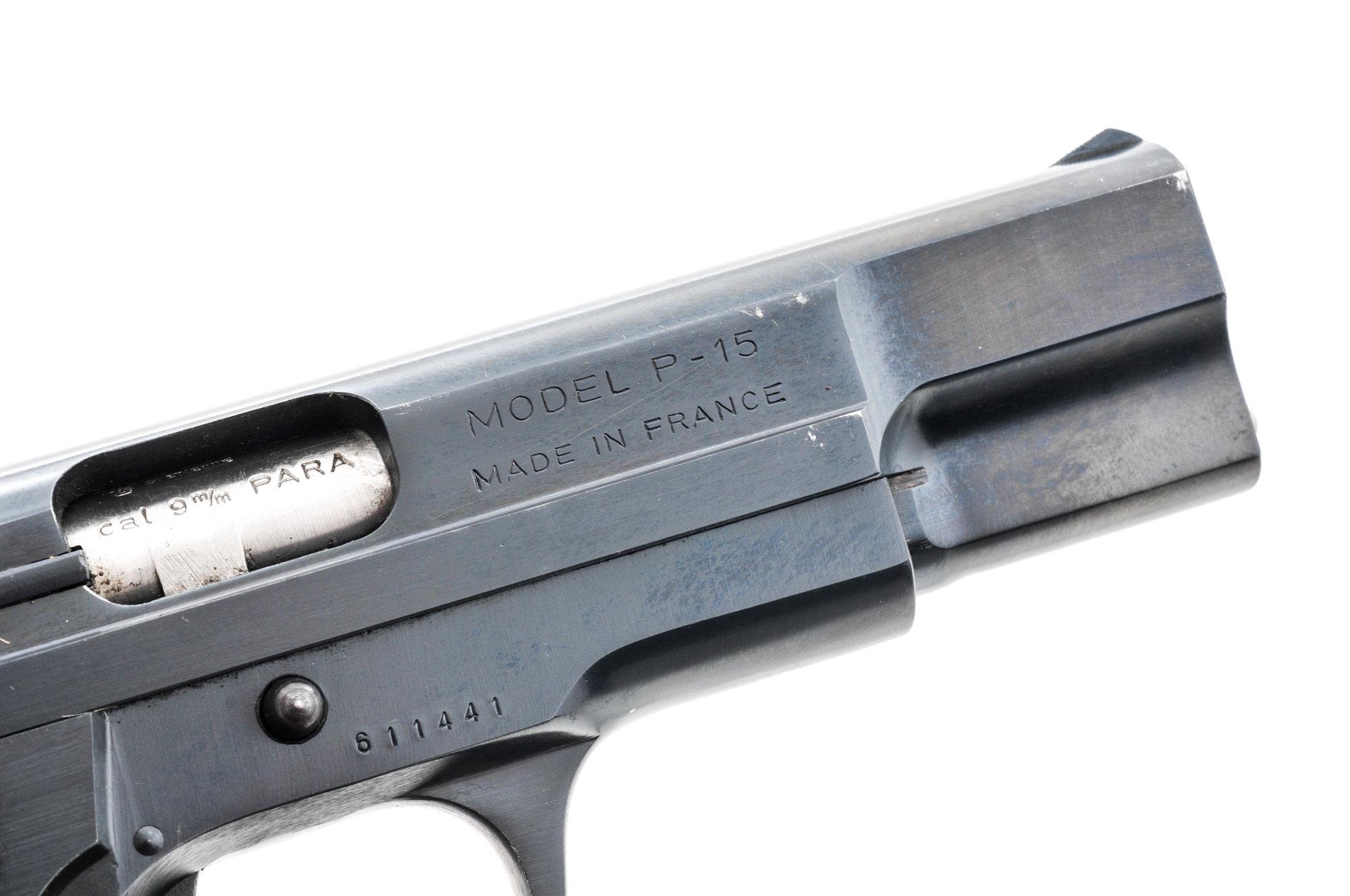 French MAB Model P-15 Semi-Automatic Pistol