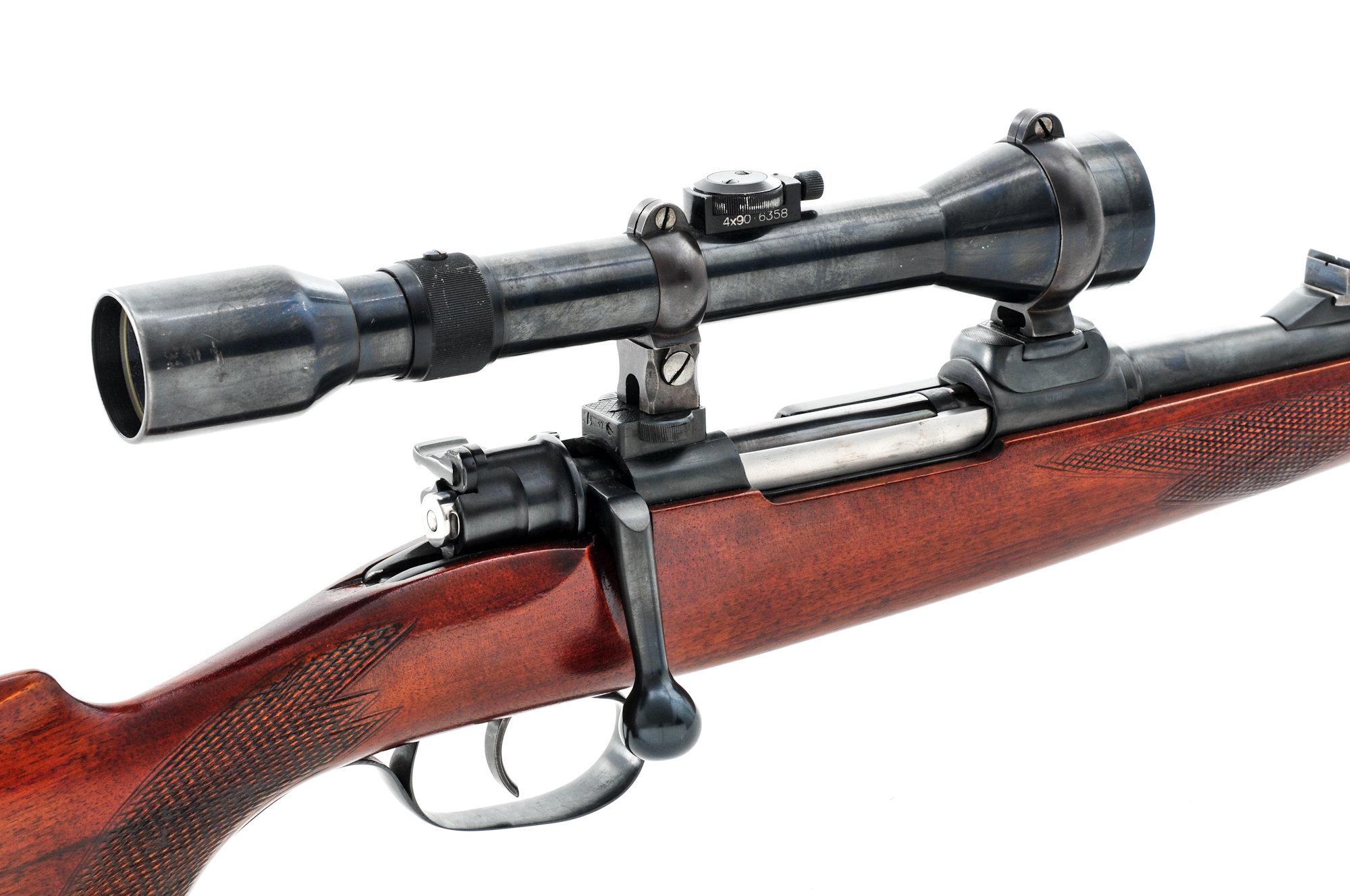 Post-War Mauser Bolt Action Sporting Rifle