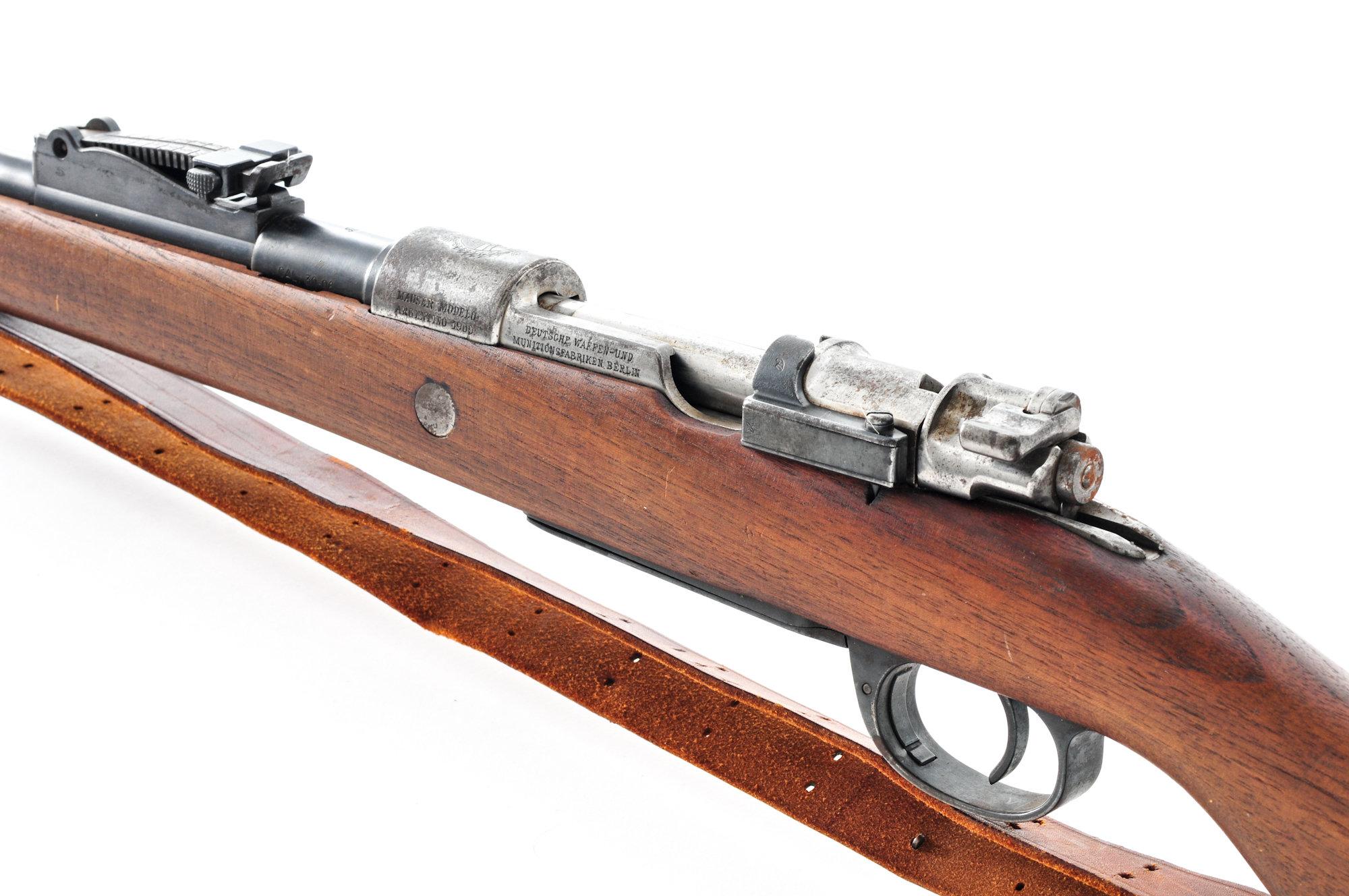 Sporterized Argentine Model 1909 Mauser BA Rifle