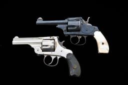 Lot of 2 Antique Revolvers: M&H & H&R