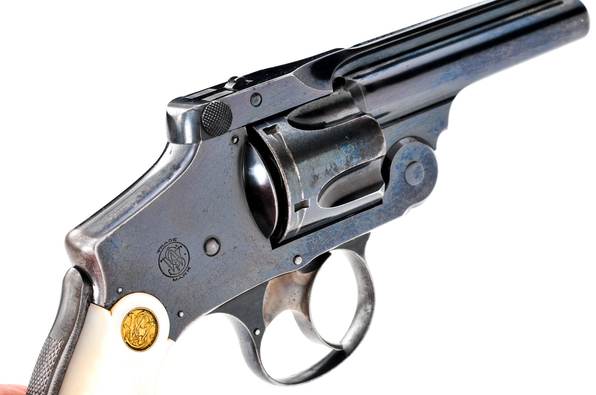 S&W .38 4th Model Safety Hammerless Revolver