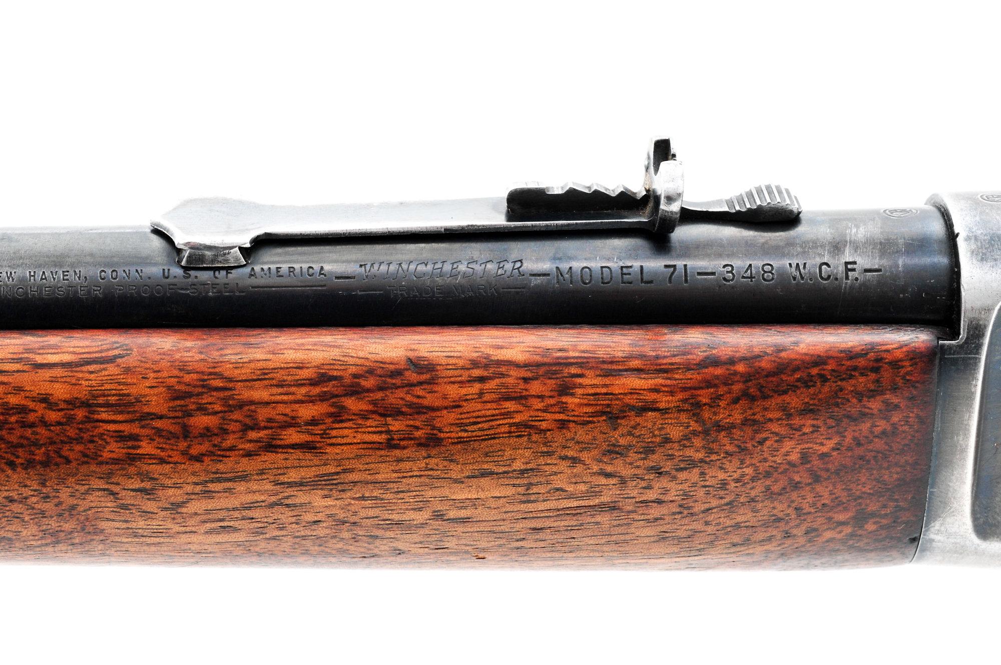 Winchester Model 71 Lever Action Rifle