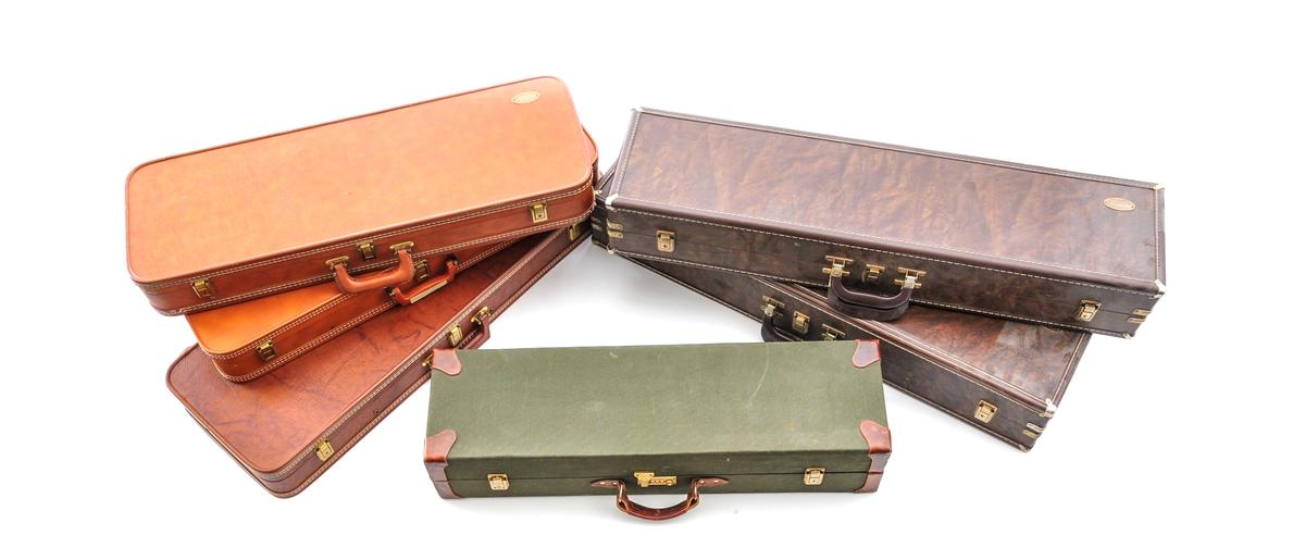 Lot of 6 Browning Luggage Cases