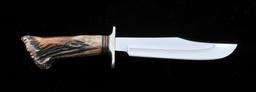 Custom Bowie Knife, by Randy Lee