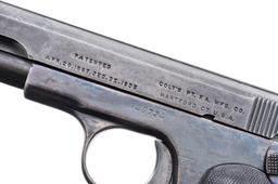 Colt M.1903 Type III Pkt Hammerless SA Pistol