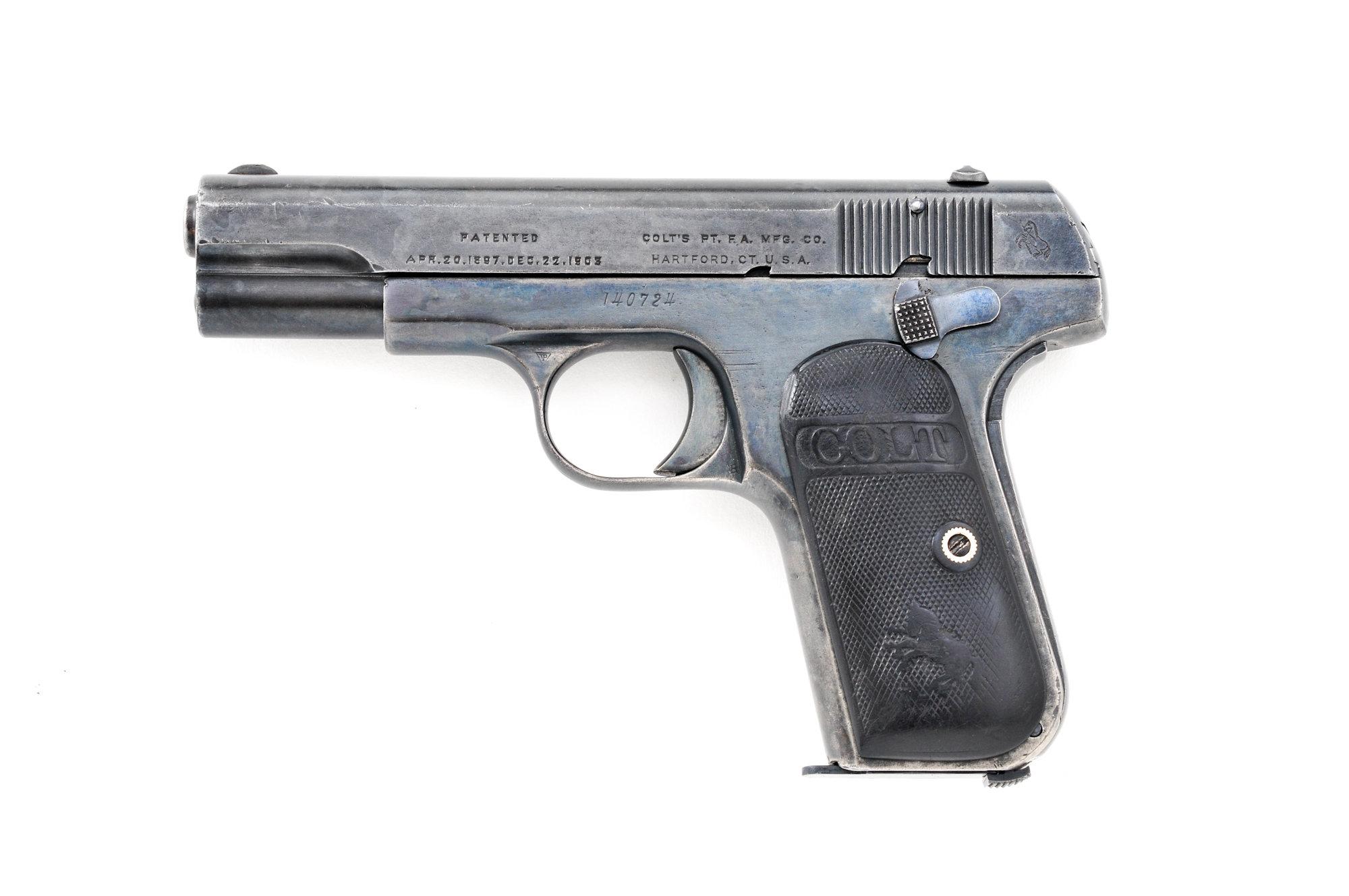 Colt M.1903 Type III Pkt Hammerless SA Pistol