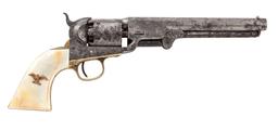 Factory Engraved Colt 1851 Navy Perc. Revolver