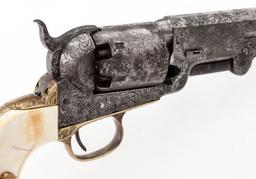 Factory Engraved Colt 1851 Navy Perc. Revolver