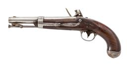 U.S. Model 1836 Flintlock Pistol, by R. Johnson