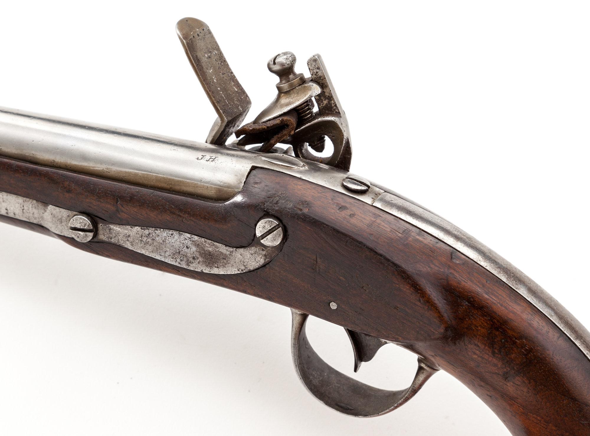 U.S. Model 1836 Flintlock Pistol, by R. Johnson