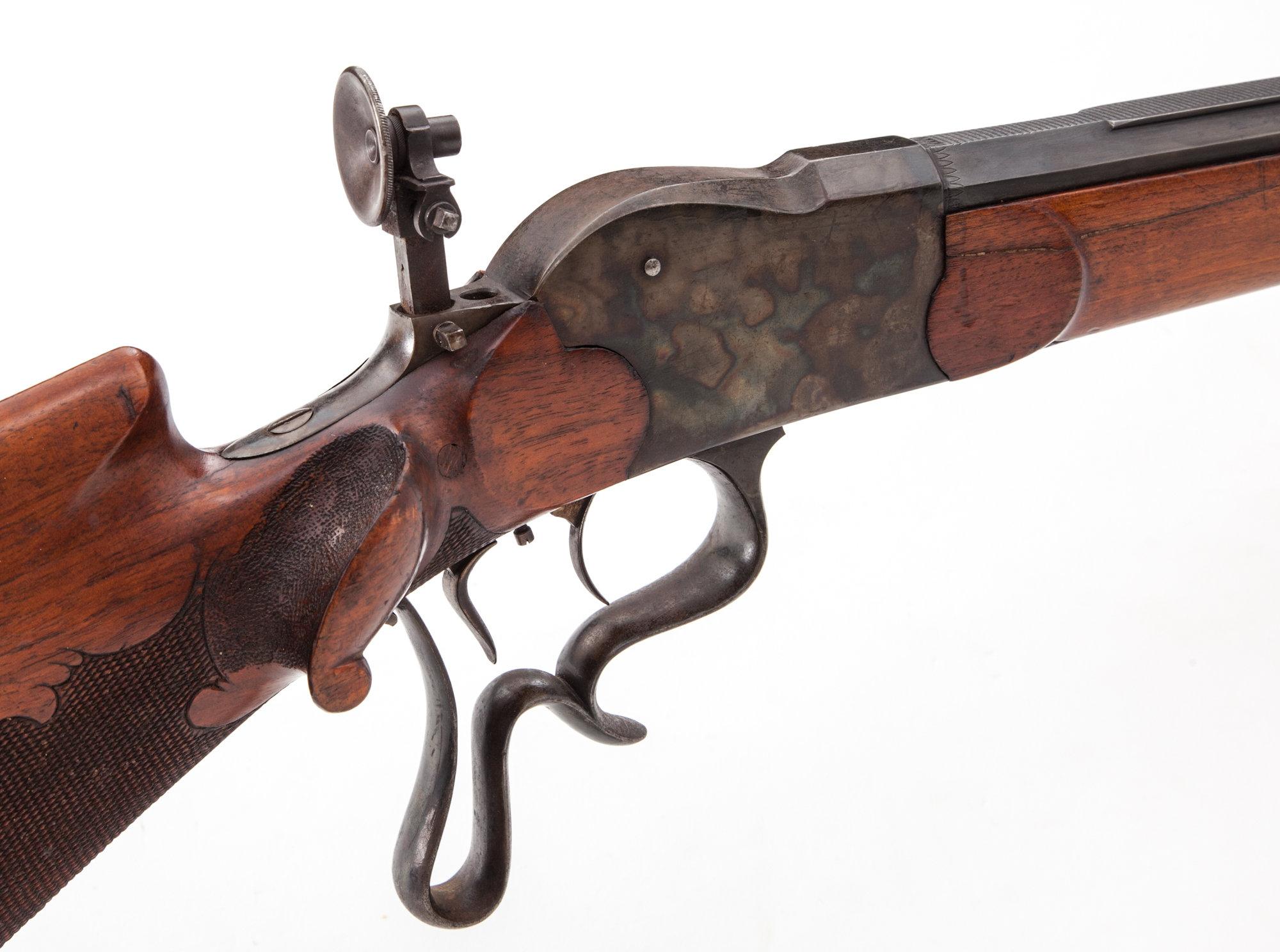 Swiss or So. German Zimmerschuetzen Target Rifle