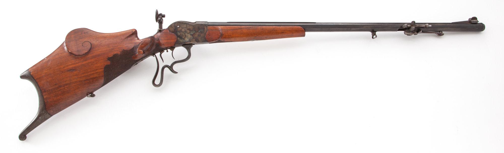 Swiss or So. German Zimmerschuetzen Target Rifle