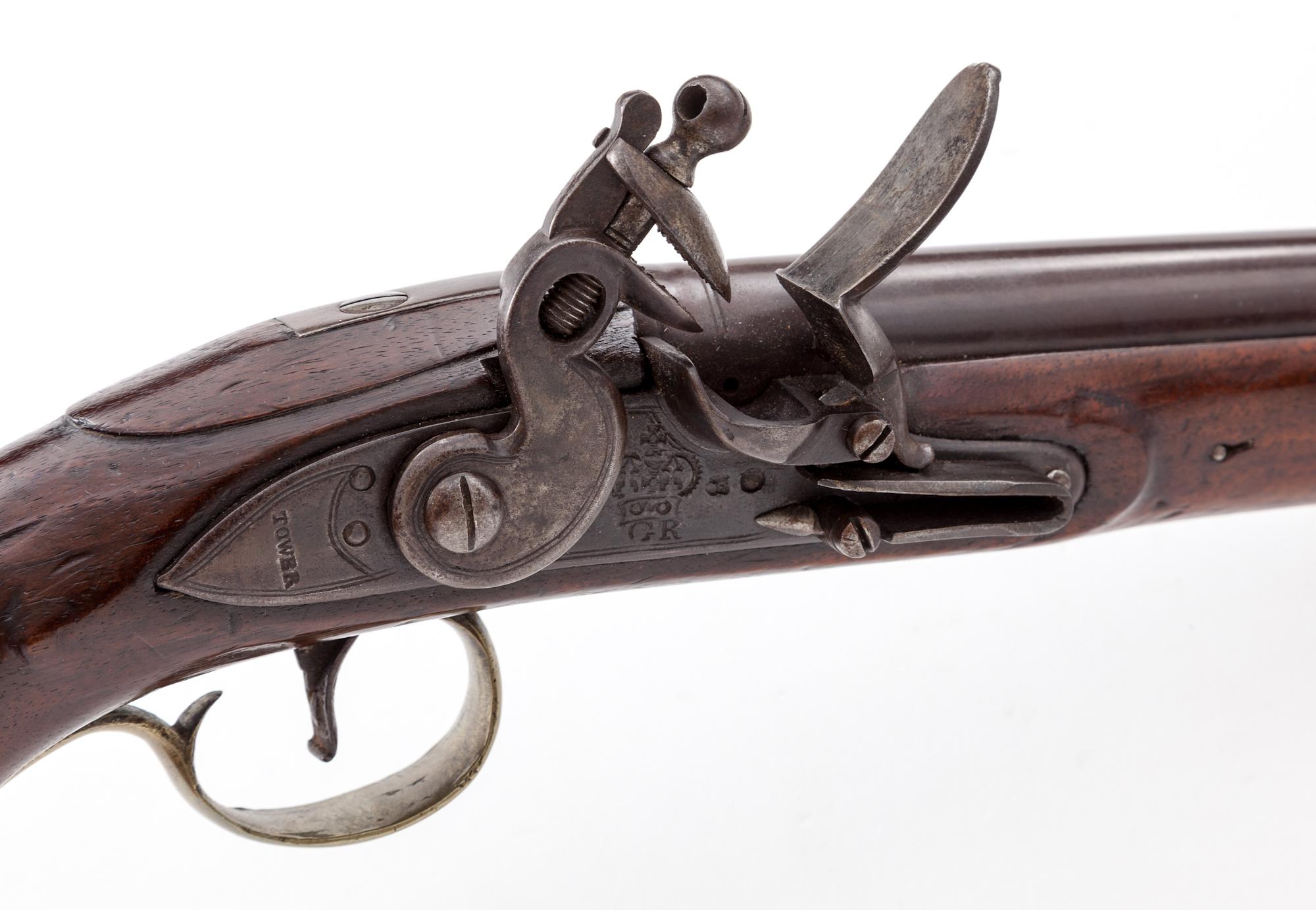 Pr. British Pattern 1759 Eliott's Lt. Dragoon Flintlock Pistols