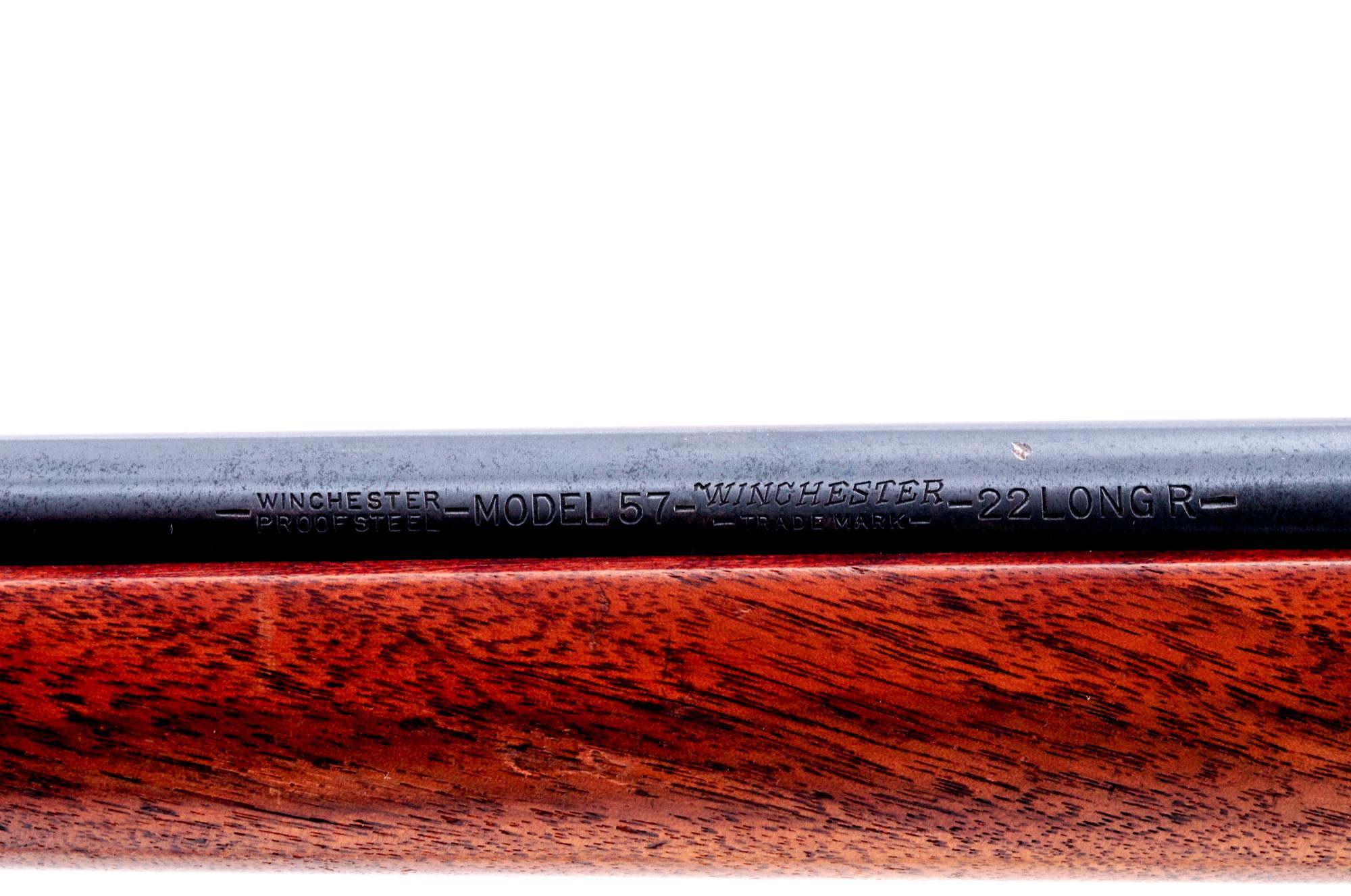 Winchester Model 57 Target Bolt Action Rifle