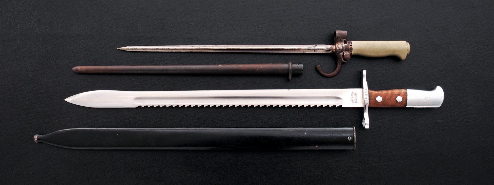 Lot of Two (2) Bayonets