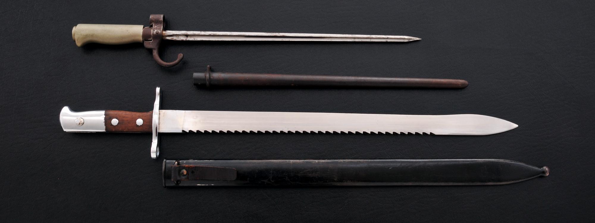 Lot of Two (2) Bayonets