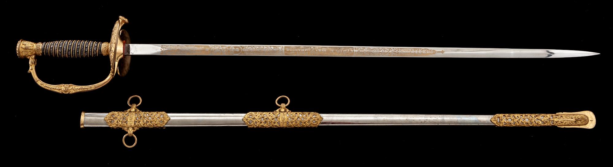 Ornate GAR Sword, by Ames