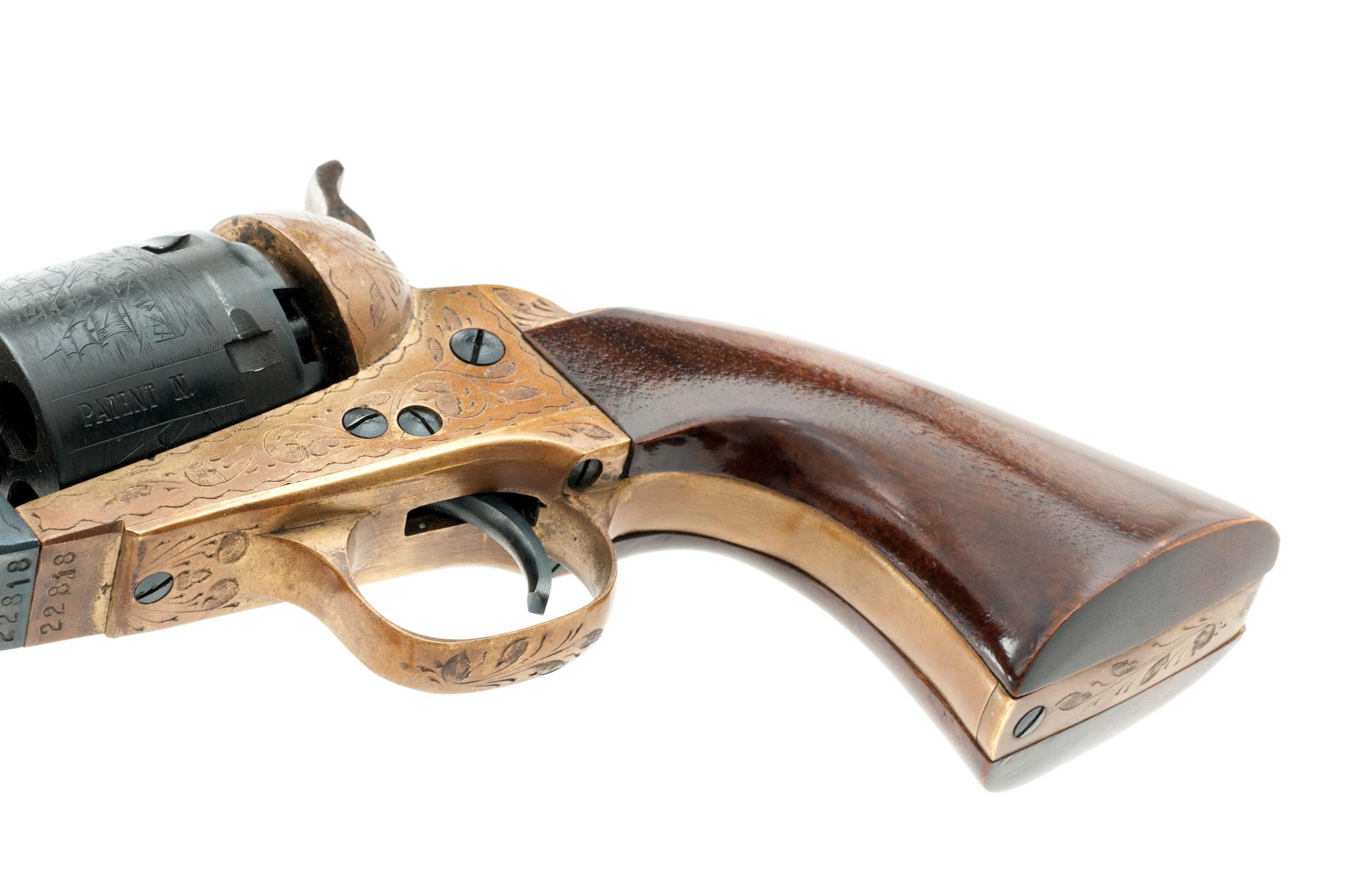 Engraved Repro. Italian Navy Perc. Revolver