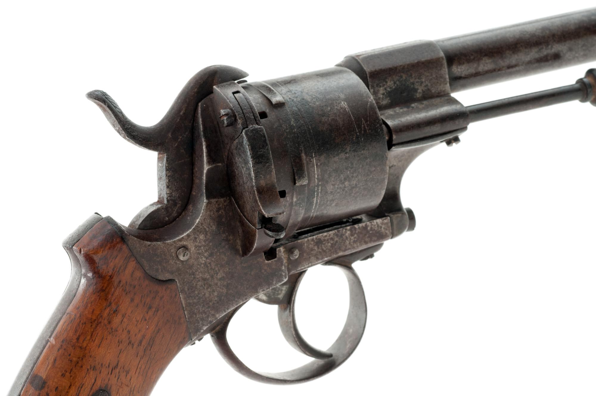 Leffaucheux Model 1854 Military Pinfire Revolver