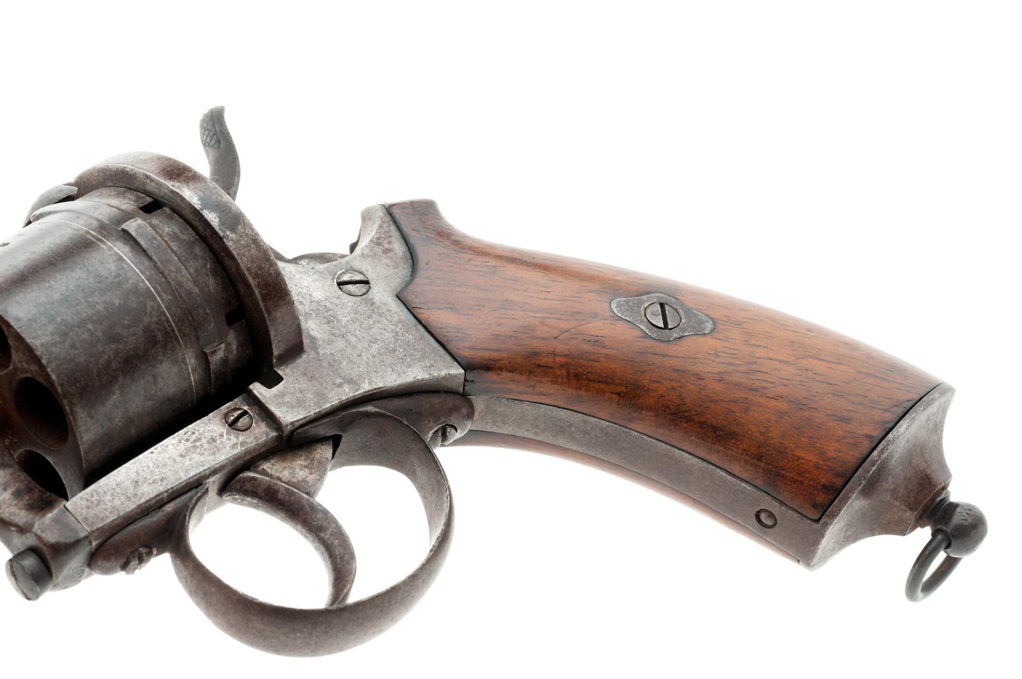 Leffaucheux Model 1854 Military Pinfire Revolver