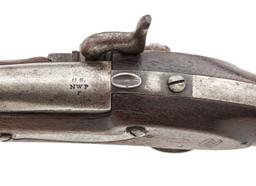 U.S. Johnson Model 1836 Single Shot Perc. Pistol