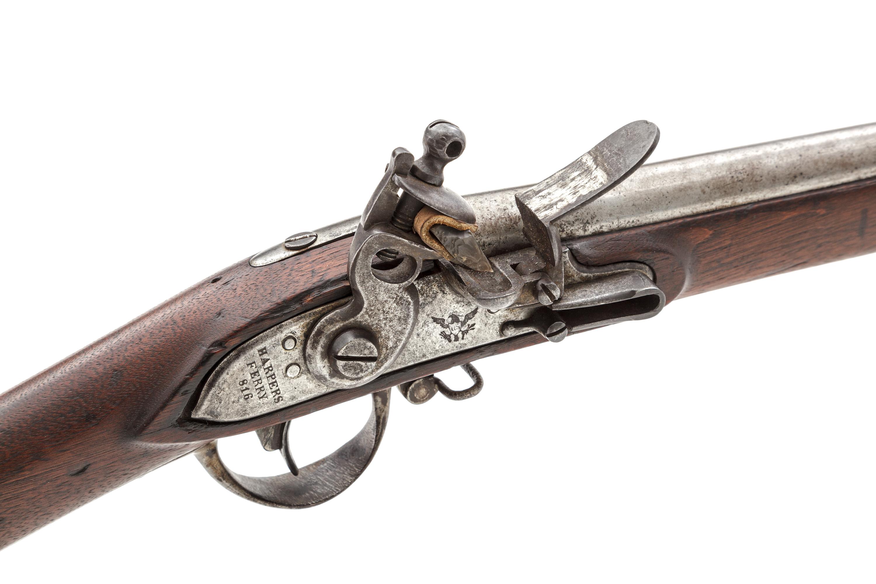 Harpers Ferry Model 1816 Flintlock Infantry Musket