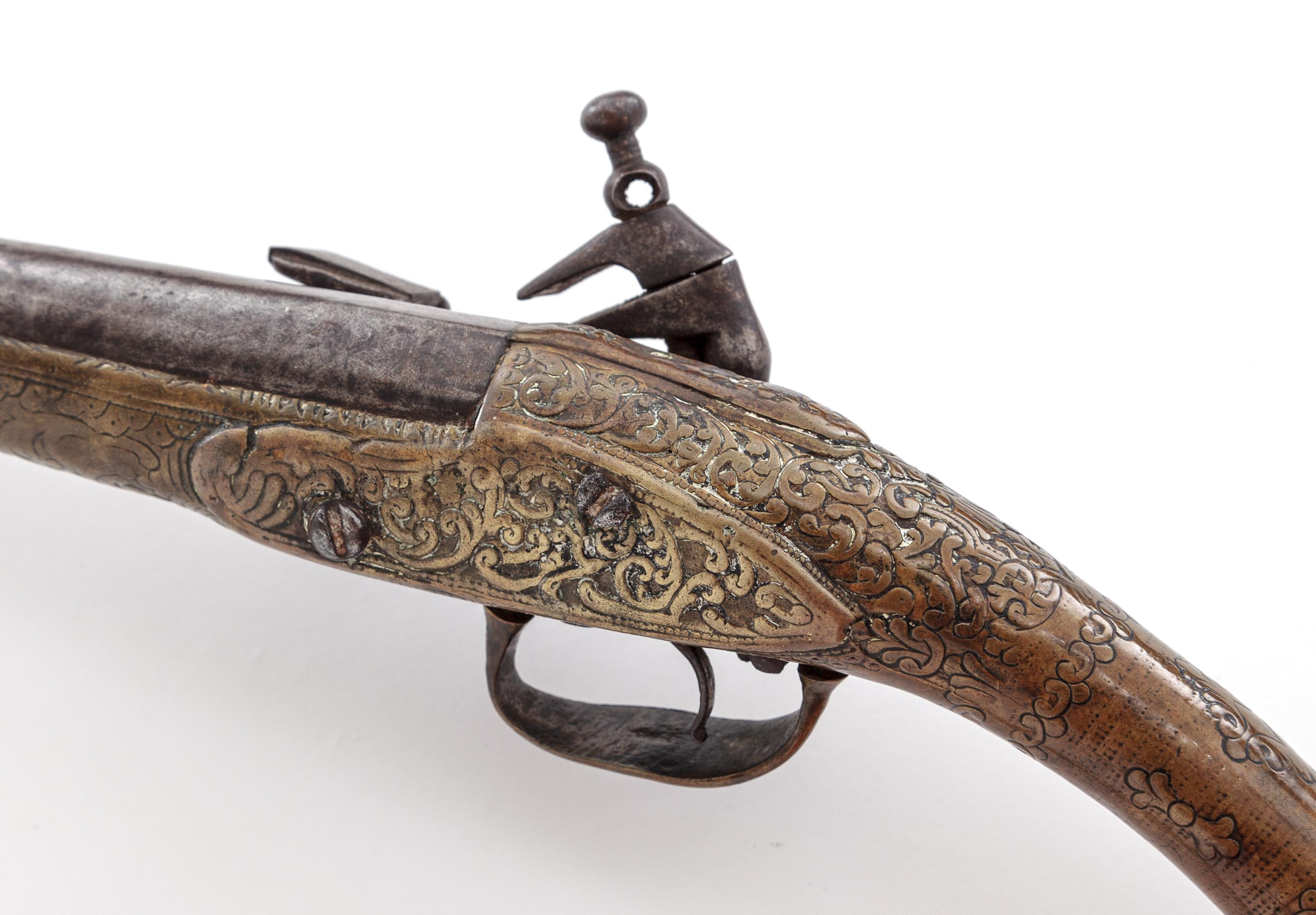 Antique Probably Albanian Miquelet Pistol