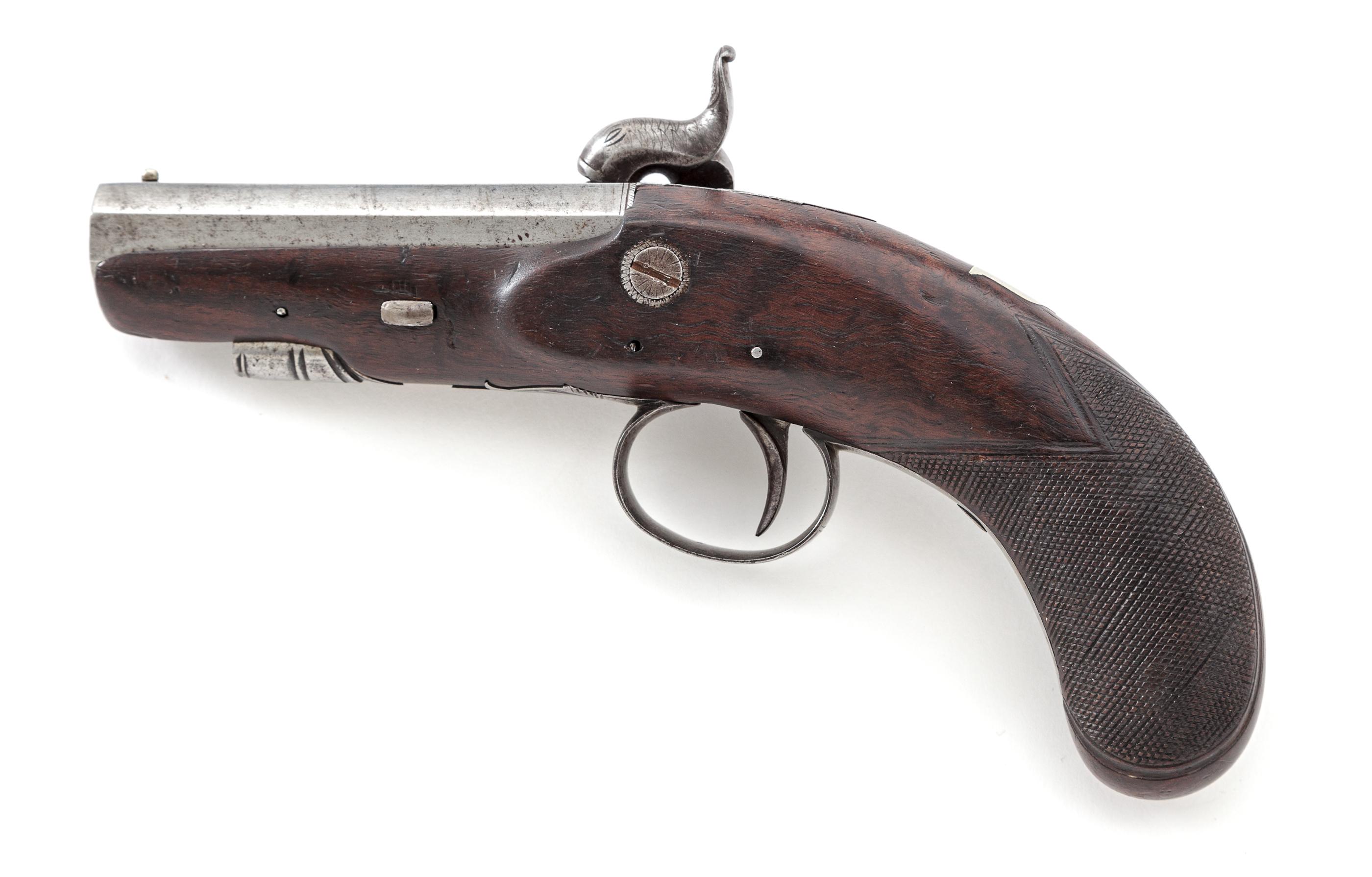 Rare Antique Irish Copy of a Henry Deringer Pistol