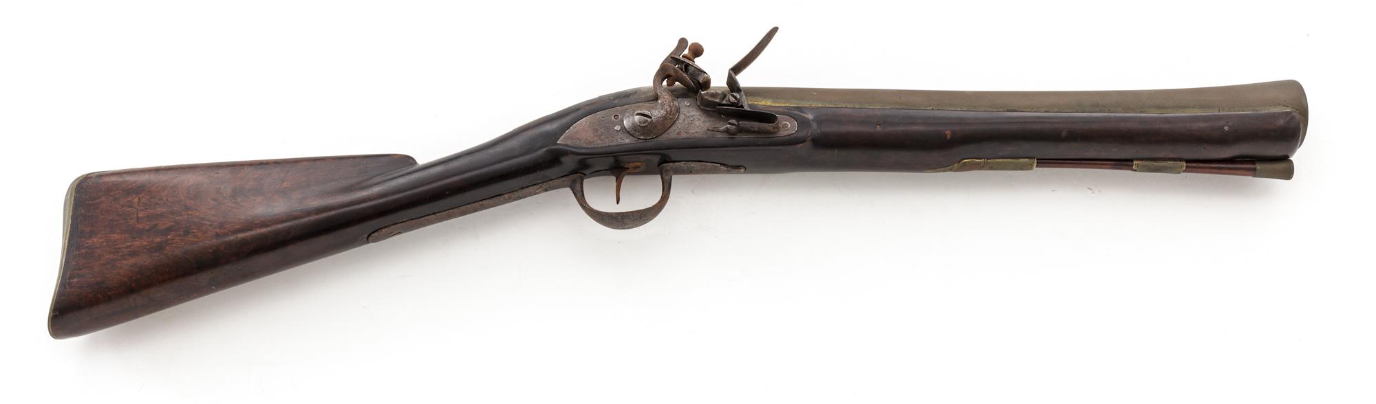 Antique English Flintlock Blunderbuss