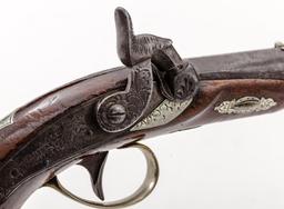 Antique Perc. Pocket Pistol, by H. Deringer