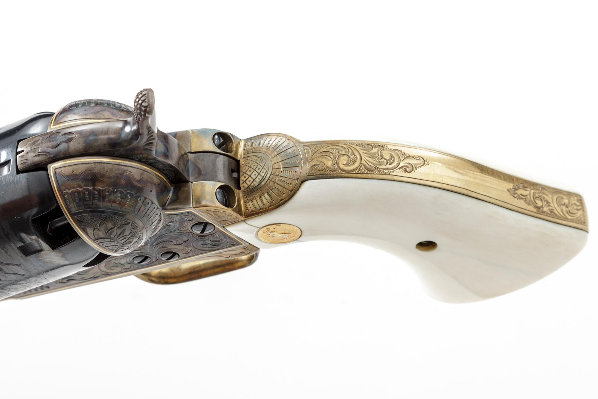 Eng'd/Gold Inlaid Colt Dragoon/1851 Navy Set