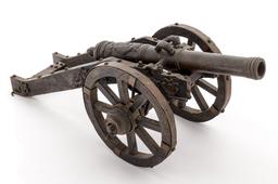 19th-20th C. European Copy of Bronze Cannon