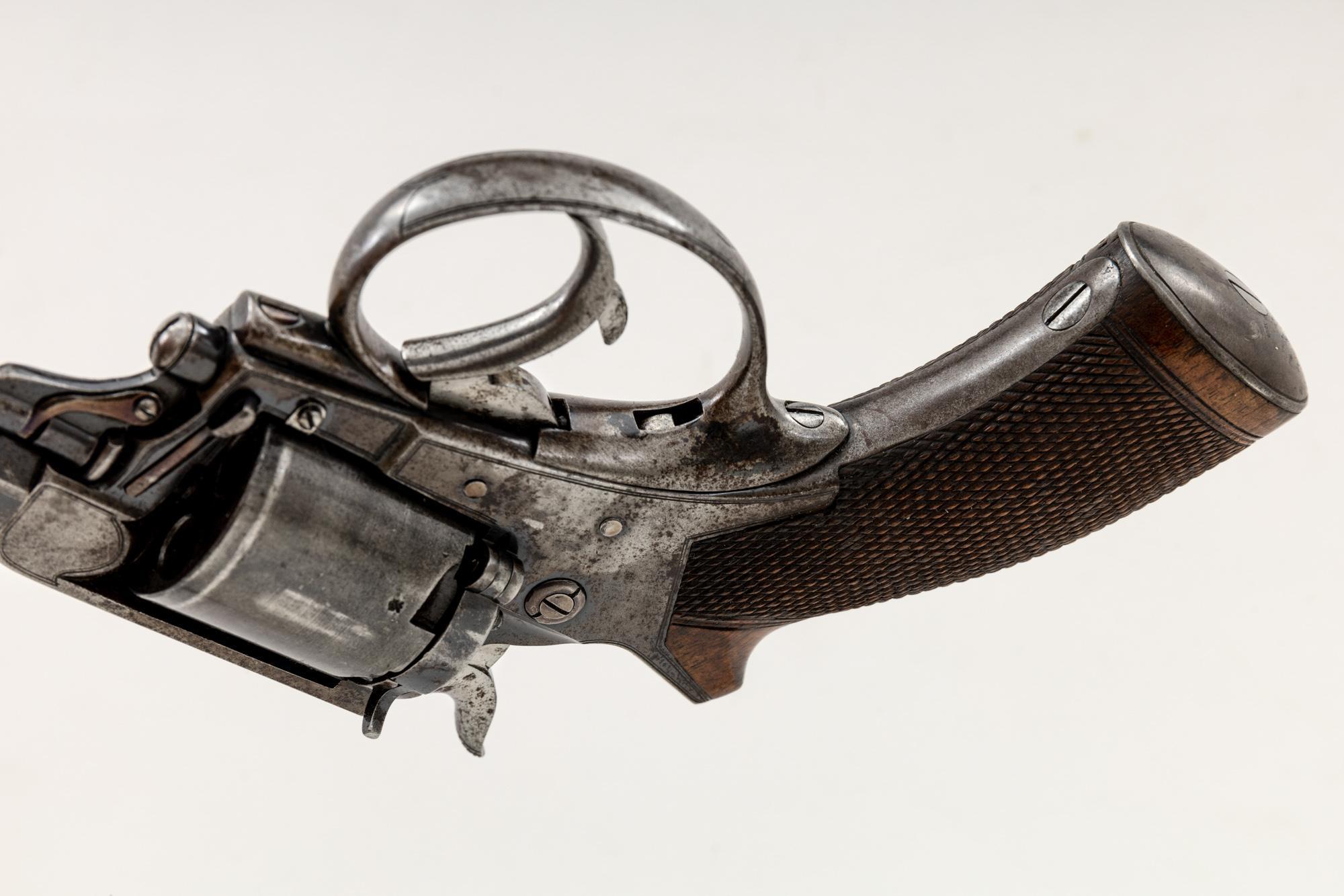 Antique Cased English Tranter Revolver