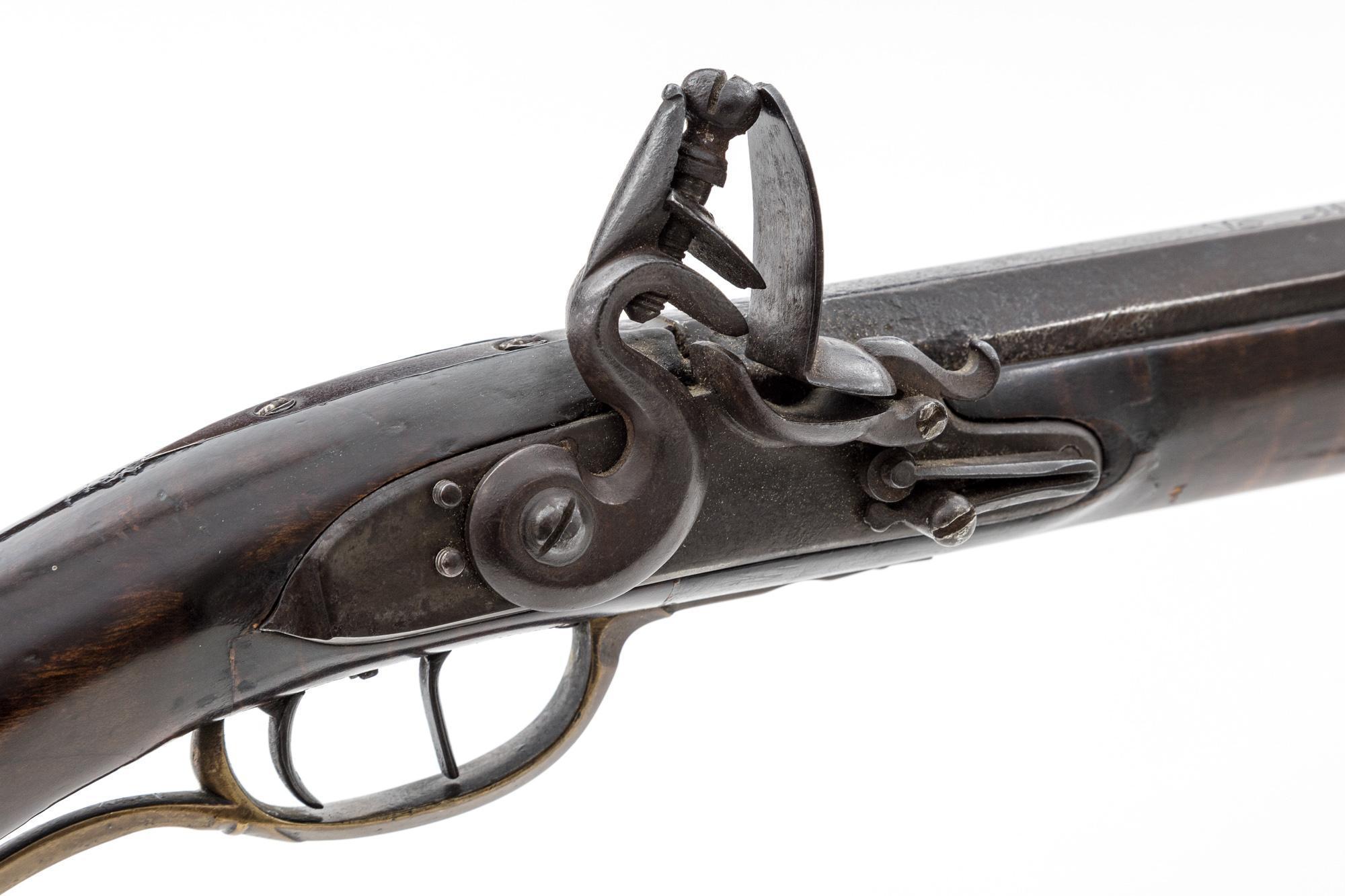Antique Fullstock Kentucky Flintlock Long Rifle
