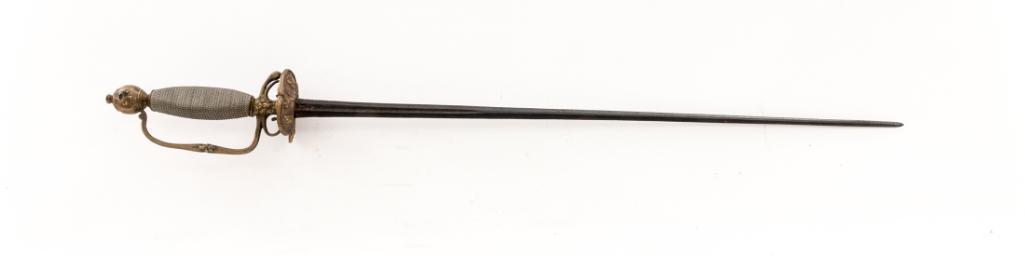 Brass-Mounted European Small Sword