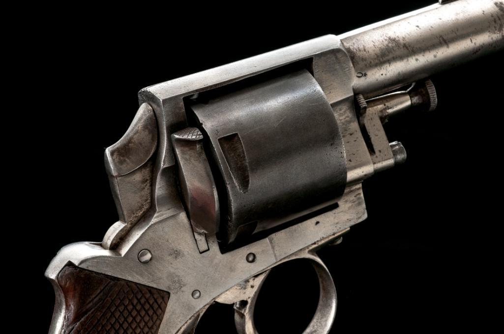 Antique British Bull Dog-Style Double Action Revolver