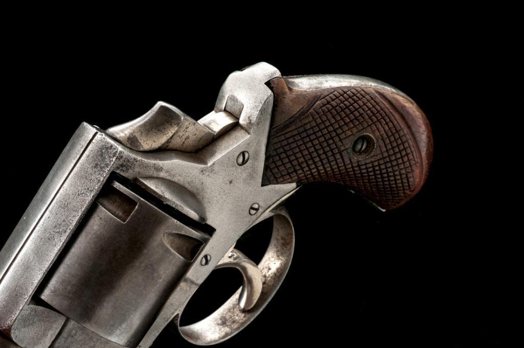 Antique British Bull Dog-Style Double Action Revolver