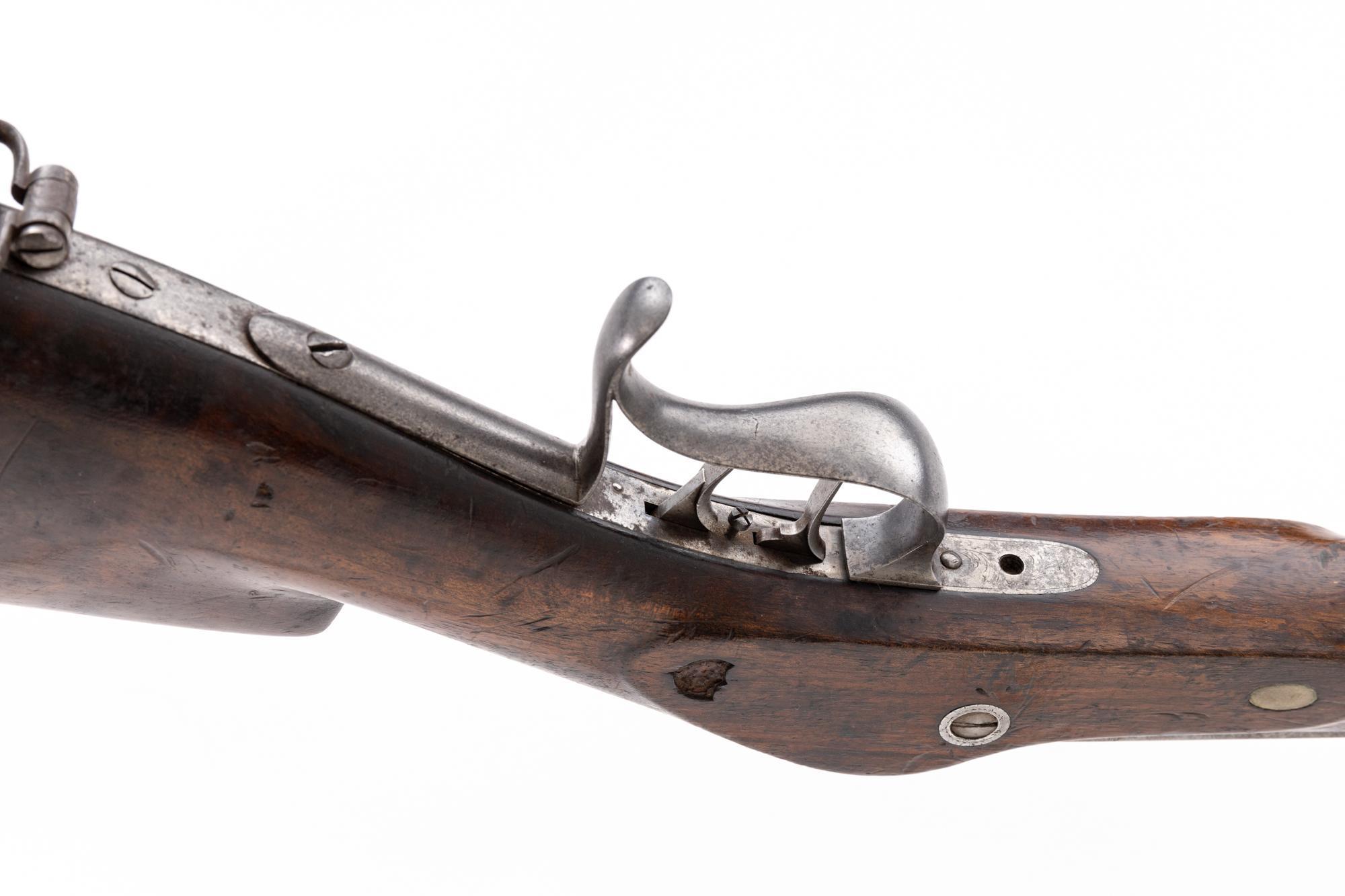 Swiss Model 1851 Feldstutzer Percussion Military Sharpshooter Rifle