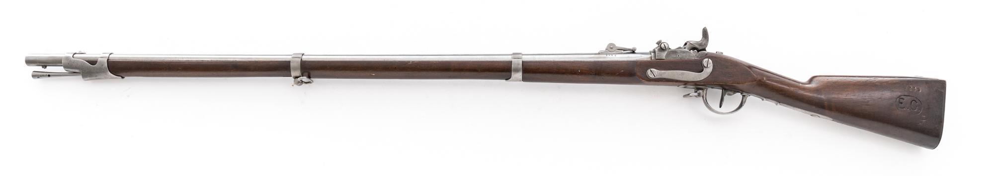 Antique Swiss Model 1842/67 Infantry Rifle, with Milbank-Amsler Metallic Cartridge Alteration