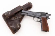 Early Occupation Browning High-Power Semi-Automatic Pistol