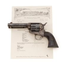 Antique Colt Model 1873 Single Action Army Revolver, with Colt Factory Letter