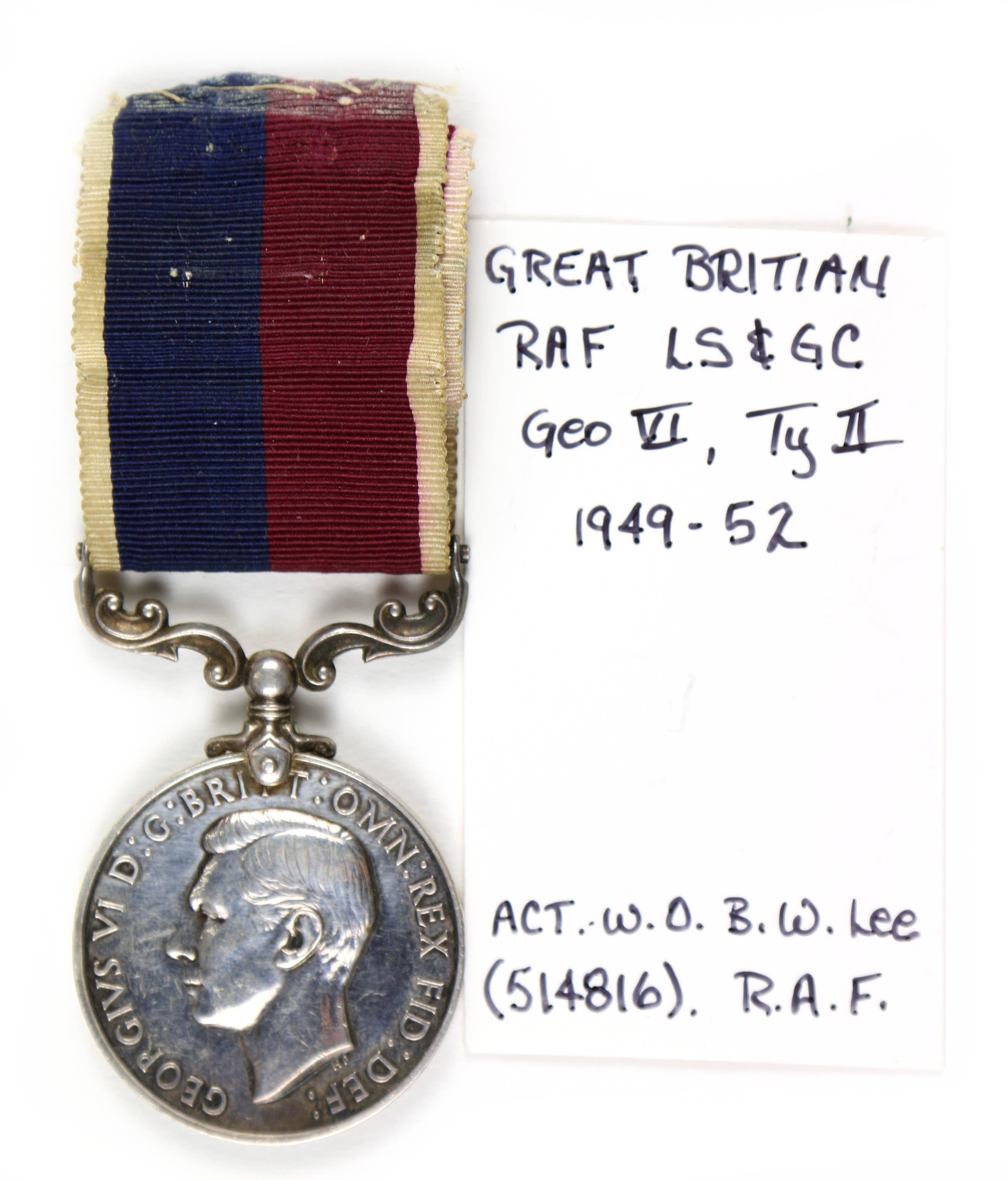 Gr. Britain Army LS & GC Medal